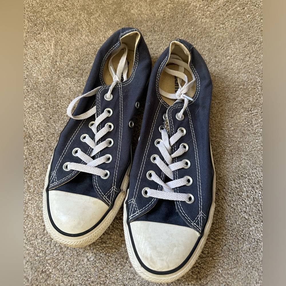 Navy Blue Converse